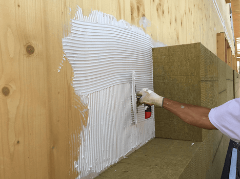 ROCKWOOL FRONTROCK MAX PLUS - izolatie vata bazaltica pentru fatada 20 cm realizata de echipa renoVATA